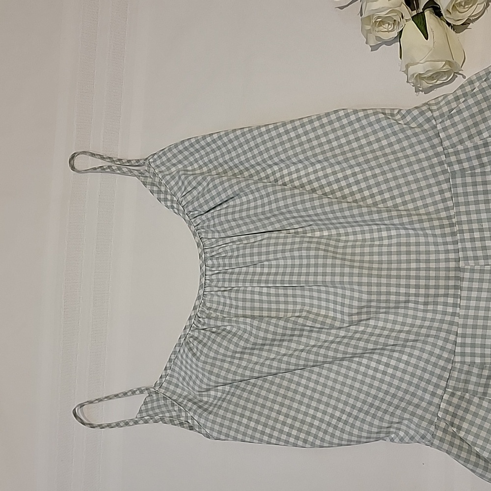 New! Gal Meets Glam Romper Gingham Sz4 - Picture 9 of 12